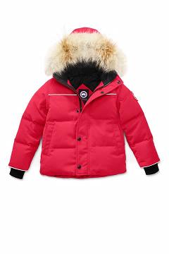 Chamarras Canada Goose Niños Outlet - Snowy Owl Abrigos Rojos HO4065328